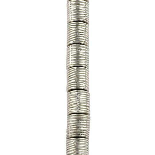 12 Pack: Metal Tube Beads, 6mm by Bead Landing&#x2122;